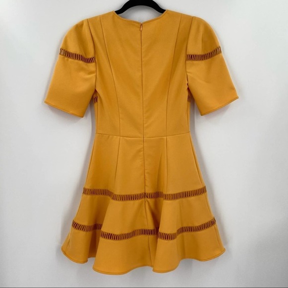 NEW Finders Keepers Tangerine Cut Out Dress - Picture 5 of 11